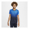 Camiseta de Fútbol de Manga Corta para Niños Nike Dri-FIT Academy Azul