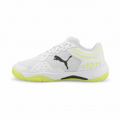 Zapatillas de Padel para Niños Puma Solarsmash RCT Amarillo Blanco