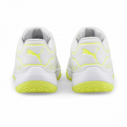 Zapatillas de Padel para Niños Puma Solarsmash RCT Amarillo Blanco