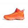 Zapatillas de Baloncesto para Niños Adidas Cross Em Up 5 K Wide Naranja