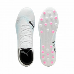 Botas de Fútbol Multitaco para Adultos Puma Future 7 Play MG Blanco