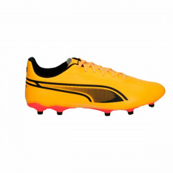 Botas de Fútbol para Adultos Puma KING MATCH FG/AG Naranja