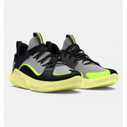 Zapatillas de Baloncesto para Adultos Under Armour FLOW FUTR X Amarillo Negro