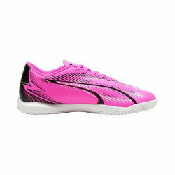 Zapatillas de Fútbol Sala para Adultos Puma Ultra Play Blanco Rosa oscuro Unisex