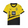 Camiseta de Fútbol de Manga Corta para Niños Puma BVB Home Jersey Replica Jr (116 cm)