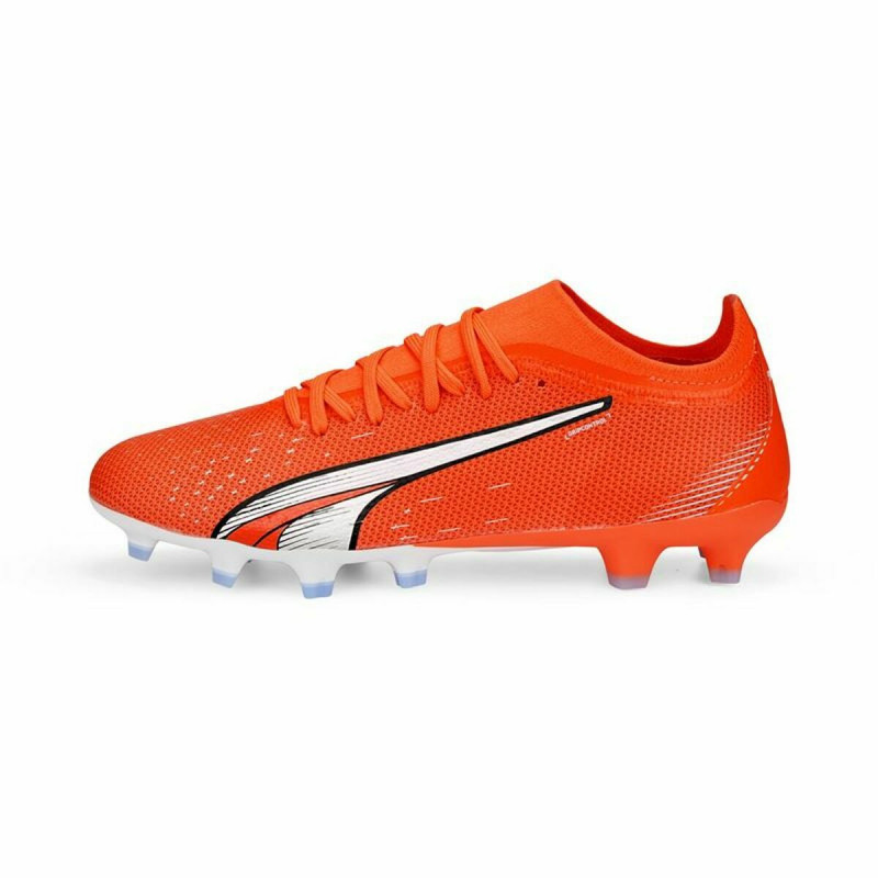 Botas de Fútbol para Adultos Puma Ultra Match Fg/Ag Naranja Oscuro Unisex