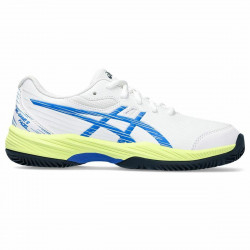 Zapatillas de Padel para Niños Asics Gel-Game 9 Blanco