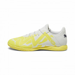 Zapatillas de Fútbol Sala para Adultos Puma Future Play It Amarillo Blanco Hombre