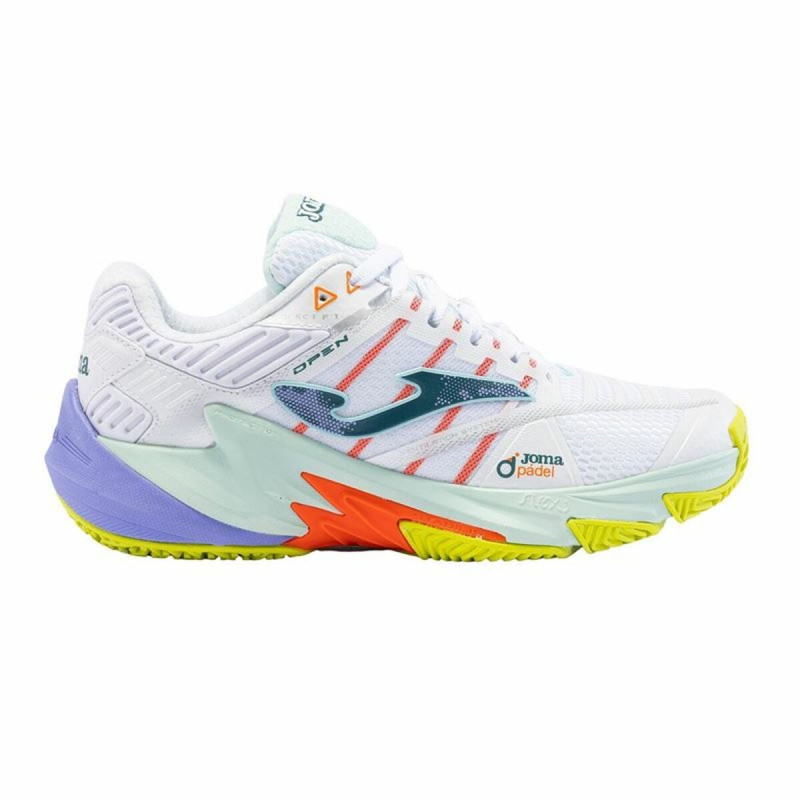 Zapatillas de Padel para Adultos Joma Sport Open Lady 2402 Blanco