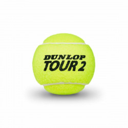 Pelotas de Tenis Brilliance Dunlop 601326 Amarillo Negro (3 pcs)