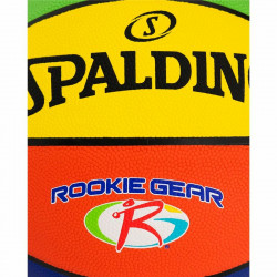 Balón de Baloncesto Spalding Rookie Gear Verde Claro 4