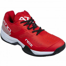 Zapatillas de Padel para Adultos Nox AT10 Fiery Negro Rojo