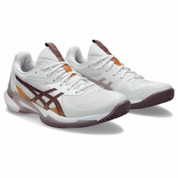 Zapatillas de Tenis para Mujer Asics Solution Speed Ff 3 Clay Mujer Blanco