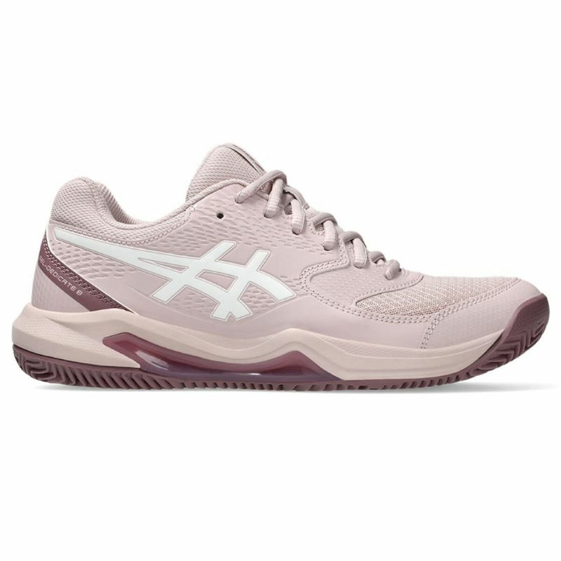 Zapatillas de Tenis para Mujer Asics Gel-Dedicate 8 Clay Rosa