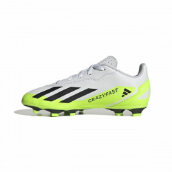 Botas de Fútbol para Niños Adidas X Crazyfast.4 Fxg Amarillo Blanco