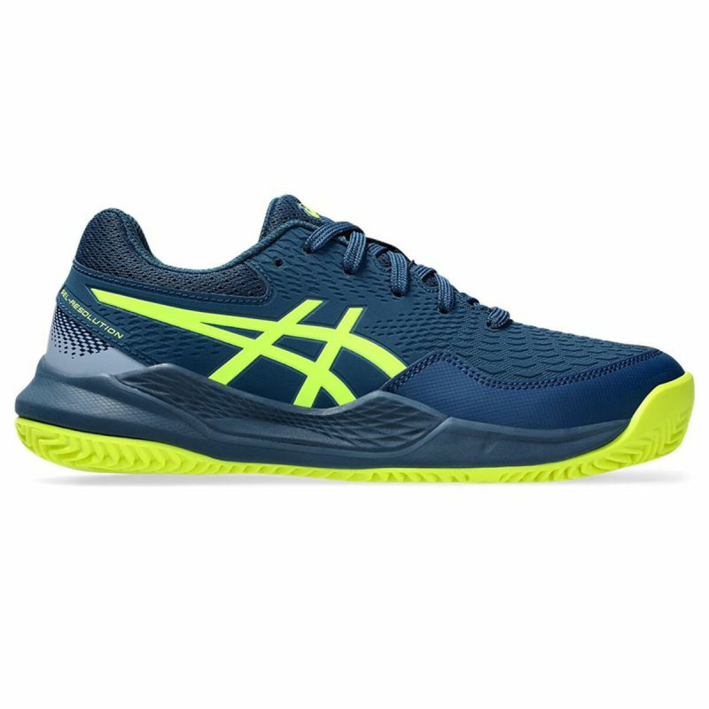 Zapatillas de Tenis para Niños Asics Gel-Resolution 9 Gs Clay Azul