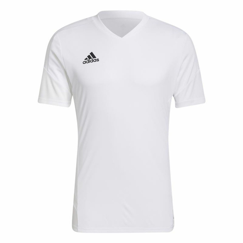 Camiseta de Fútbol de Manga Corta Hombre Adidas Con22 Blanco