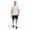 Camiseta de Fútbol de Manga Corta Hombre Adidas Con22 Blanco