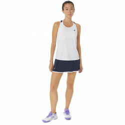 Camiseta Deportiva de Manga Corta Asics Court Blanco Tenis