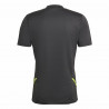 Camiseta de Fútbol de Manga Corta Hombre Adidas Con22 Negro