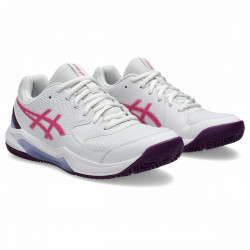 Zapatillas de Padel para Adultos Asics Gel-Dedicate 8 Blanco