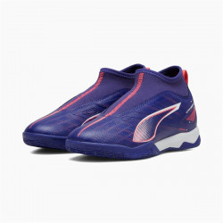 Zapatillas de Fútbol Sala para Niños Puma Ultra 5 Match+ Ll It + Mid Morado