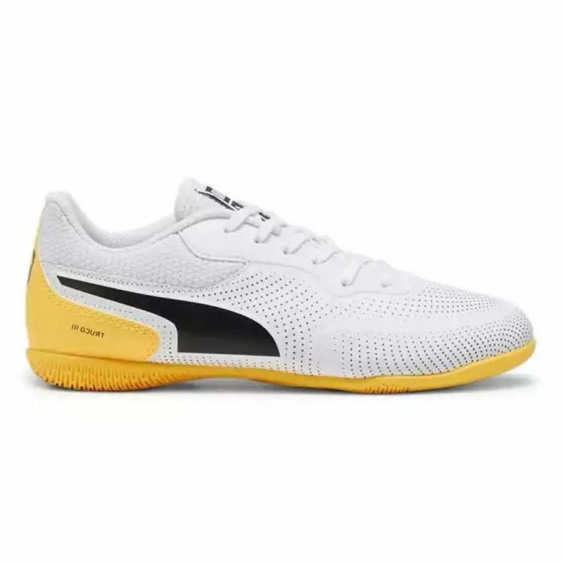 Zapatillas de Fútbol Sala para Niños Puma TRUCO II Blanco