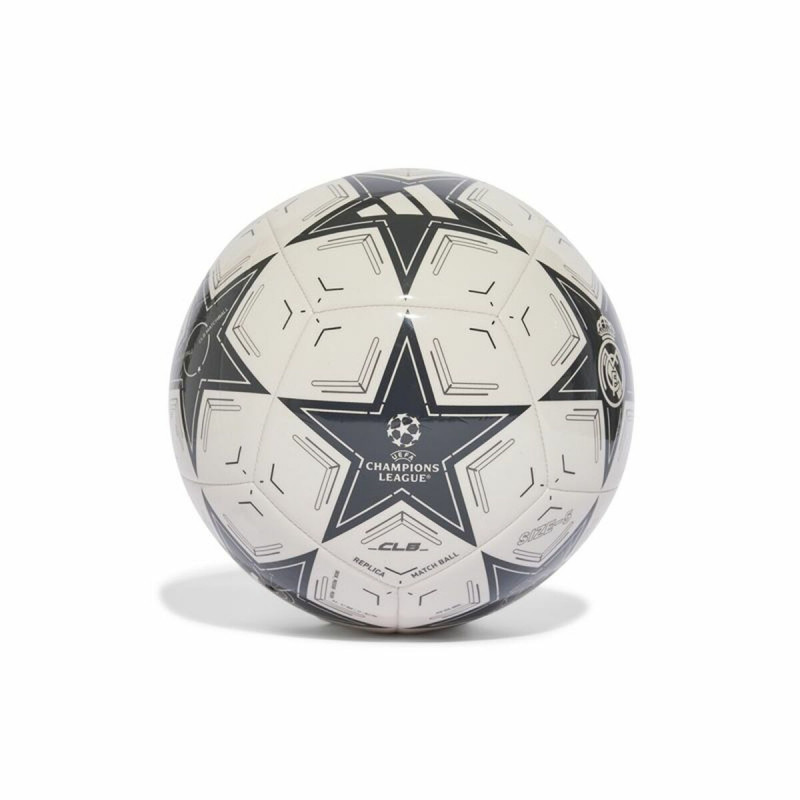 Balón de Fútbol Adidas Uefa Champions League Real Blanco Talla 5