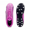 Botas de Fútbol para Niños Puma Ultra Playt MG Rosa Rosa oscuro