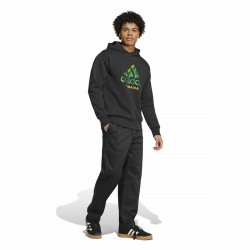 Sudadera con Capucha Hombre Adidas Jamaica Seasonal Doubleknit Negro