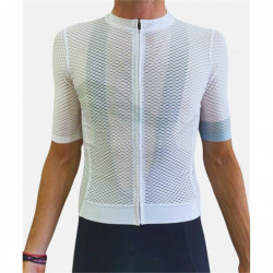 Maillot de ciclismo Hemon Light Climb Blanco