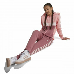 Chándal Infantil Adidas Tiberio 3-Stripes Colorblock Fleece Rosa