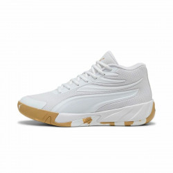 Zapatillas de Baloncesto para Adultos Puma Court Pro Marble Blanco