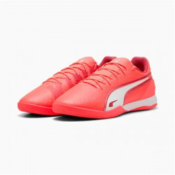 Zapatillas de Fútbol Sala para Adultos Puma King Match It Rojo