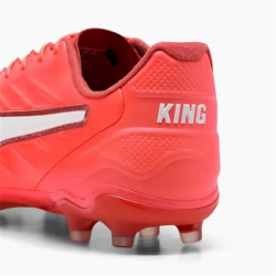 Botas de Fútbol para Adultos Puma King Pro Fg/Ag Rojo