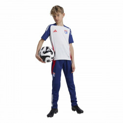 Camiseta de Fútbol de Manga Corta para Niños Adidas Tiro24 Azul (9-10 Años)