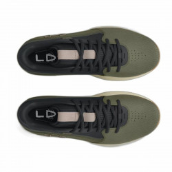 Zapatillas de Baloncesto para Adultos Under Armour Lockdown 7 Caqui Oliva