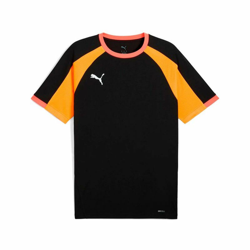 Camiseta de Fútbol de Manga Corta Hombre Puma Individualliga Negro