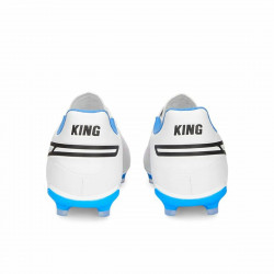 Botas de Fútbol para Niños Puma Ultra 5 Match It + Mid Blanco