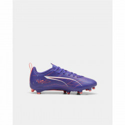 Botas de Fútbol para Niños Puma Ultra 5 Play Fg/Ag Morado