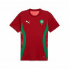 Camiseta de Fútbol de Manga Corta Hombre Puma Marruecos Prematch Ss Rojo