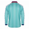 Camiseta de Fútbol de Manga Corta Hombre Kappa Amario Azul Rojo