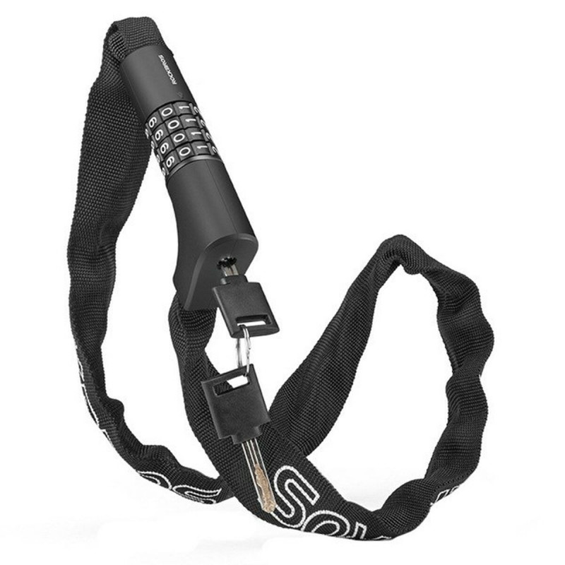 Candado de llave Rockbros 3230002001 Negro