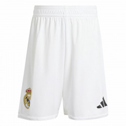 Set Equipación de Fútbol para Niños Adidas Real Madrid 24/25 Home Set Blanco (4-5 Años)
